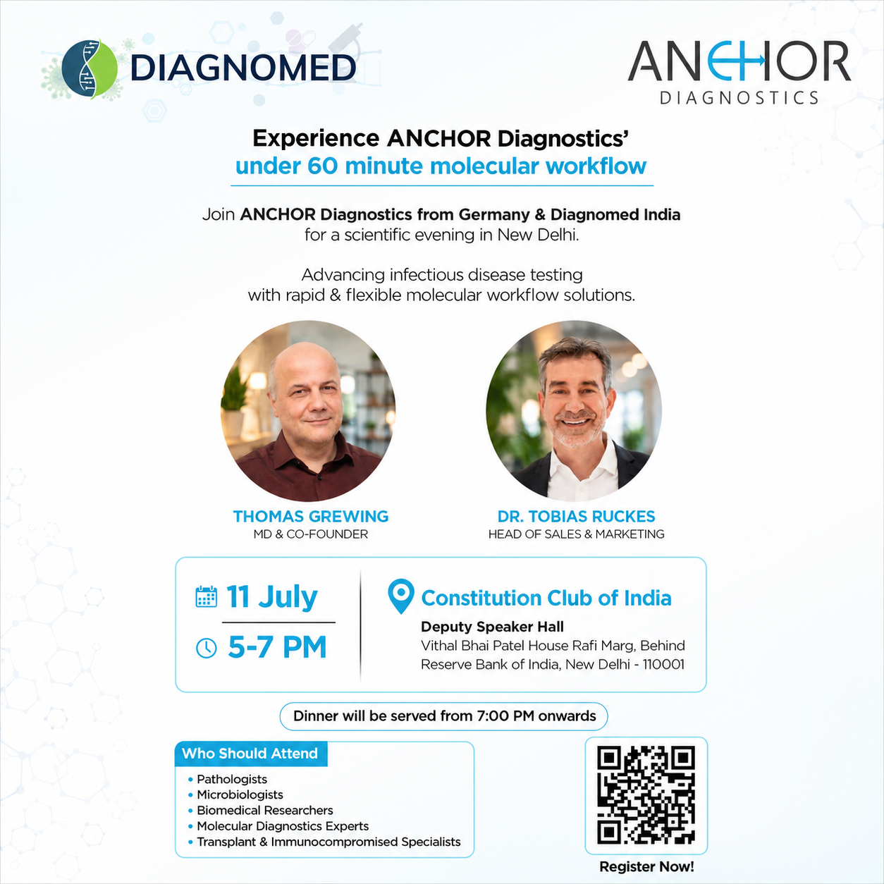 Experience ANCHOR Diagnostics' Under 60-Minute Molecular Workflow
